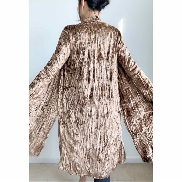 ! LAST 2! Copper Velvet Long Duster - Picture 5 of 8